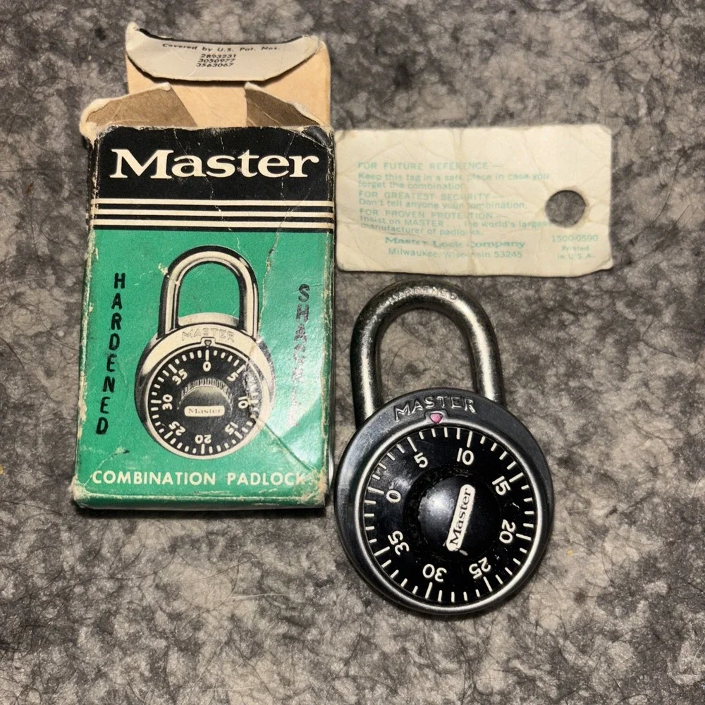 Master Lock master combination